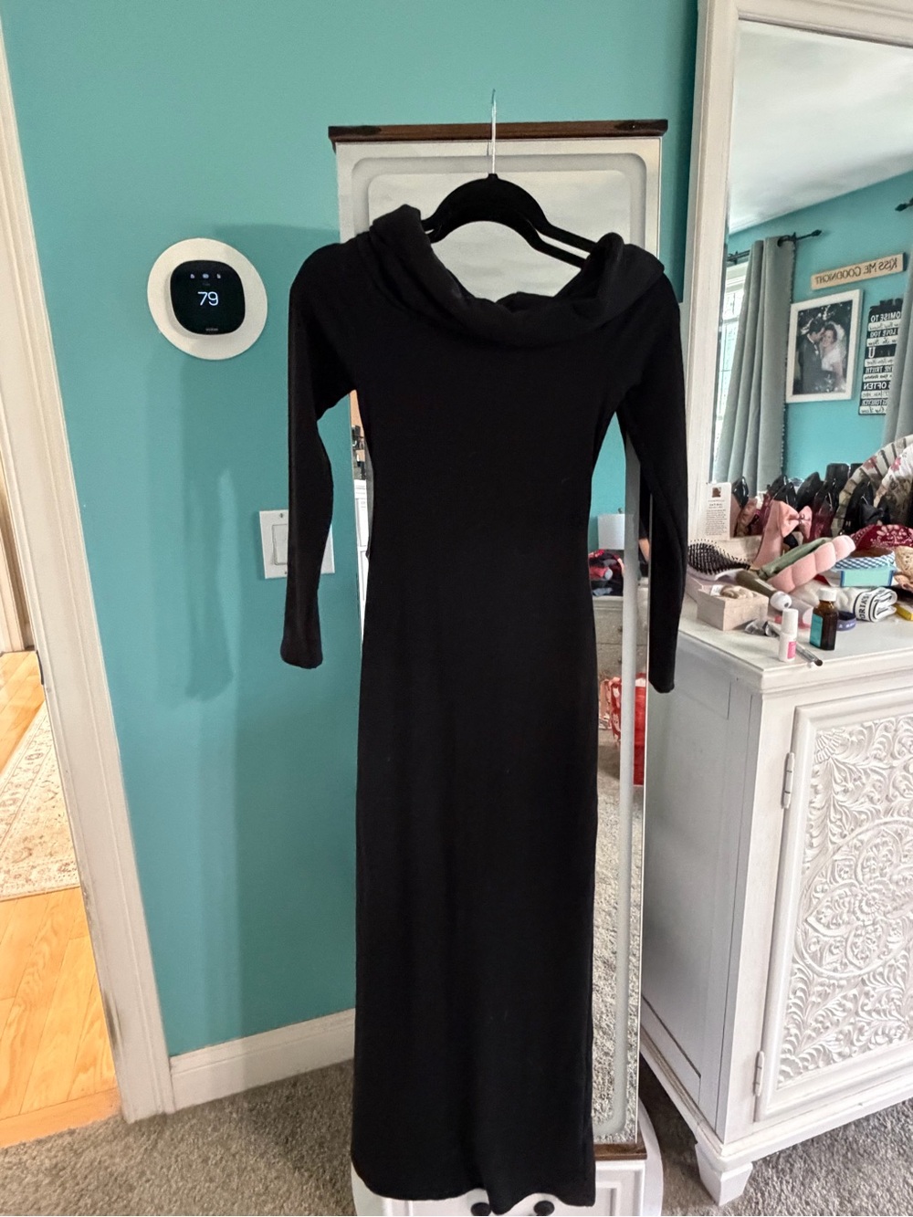 🖤 Wild Fable Black Off Shoulder Maxi Dress 🖤